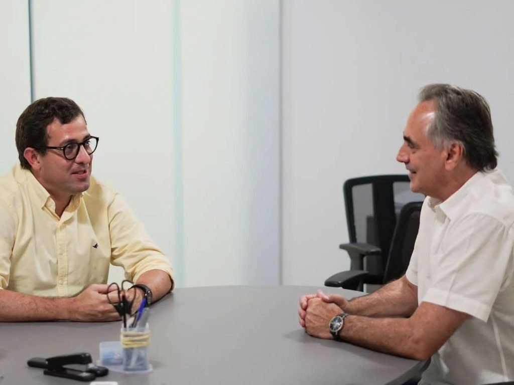 Gervásio recebe Cartaxo na sede do PSB e cria mal estar na base de João Azevêdo