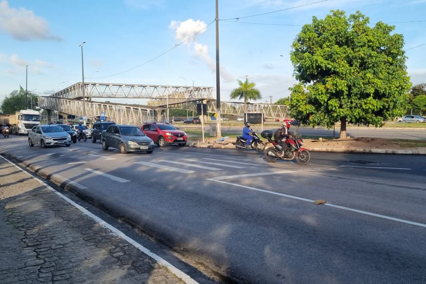 Trecho da BR-230 é interditado para obras do viaduto de Água Fria neste sábado