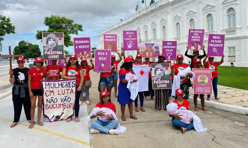 No Norte e Nordeste, mulheres pedem igualdade e fim da violência