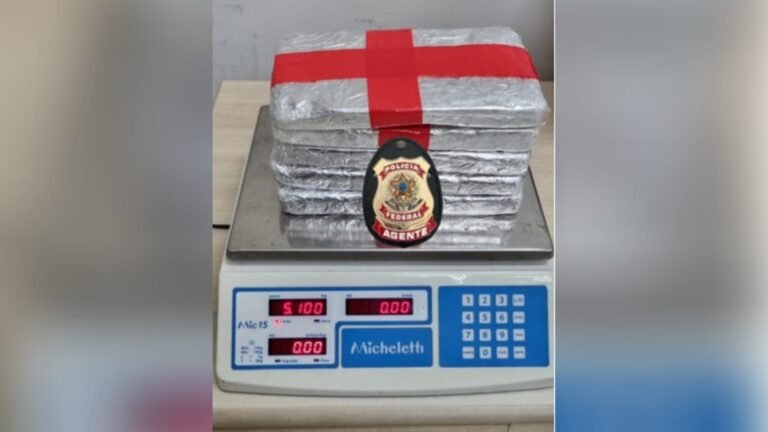 Polícia Federal prende motorista de aplicativo com 5kg de cocaína, em Campina Grande