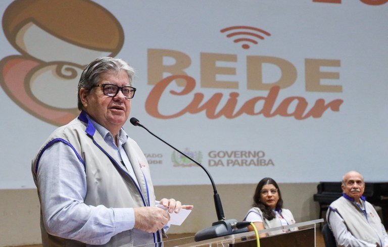 João Azevêdo faz abertura oficial da Rede Cuidar 2024 e destaca avanços na assistência à saúde