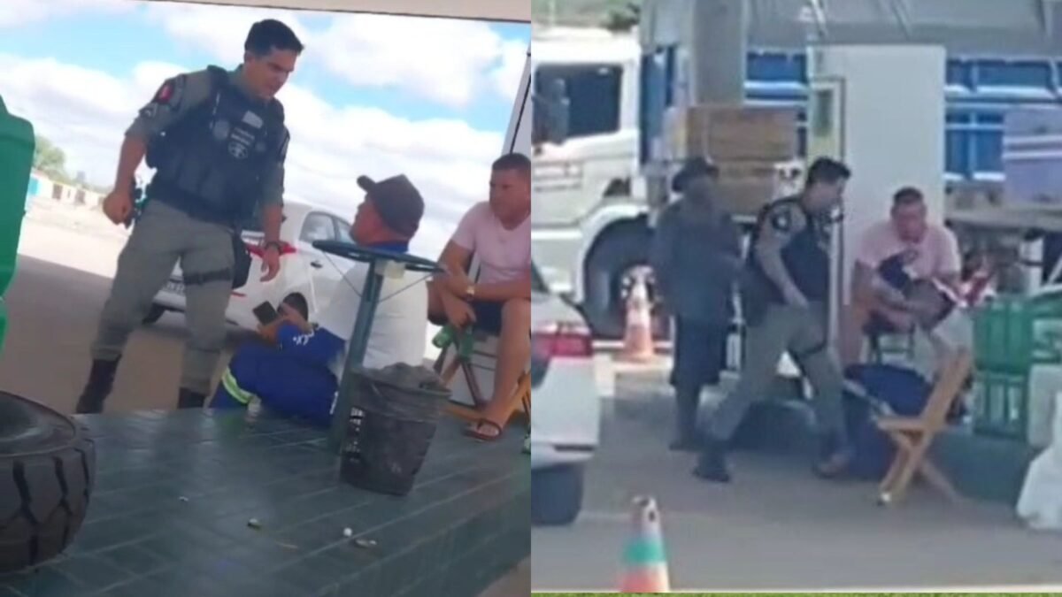 VÍDEO: policial é flagrado agredindo deficiente no Sertão da Paraíba