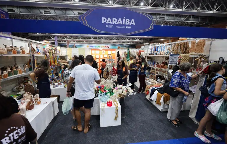 Volume de negócios do artesanato paraibano na 24ª Fenearte tem crescimento de 135%