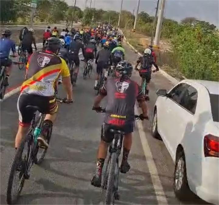 Ciclistas fazem protesto em João Pessoa após atropelamento e morte na faixa preferencial Ciclistas fazem protesto em João Pessoa após atropelamento e morte na faixa preferencial