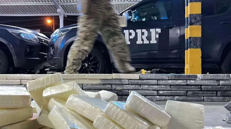 Operação na Paraíba apreende mais de uma tonelada de cocaína na BR-101