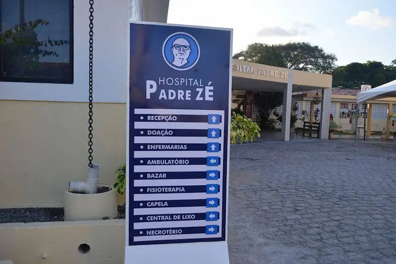 Padre George prevê até oito anos para quitar dívida herdada no Hospital Padre Zé