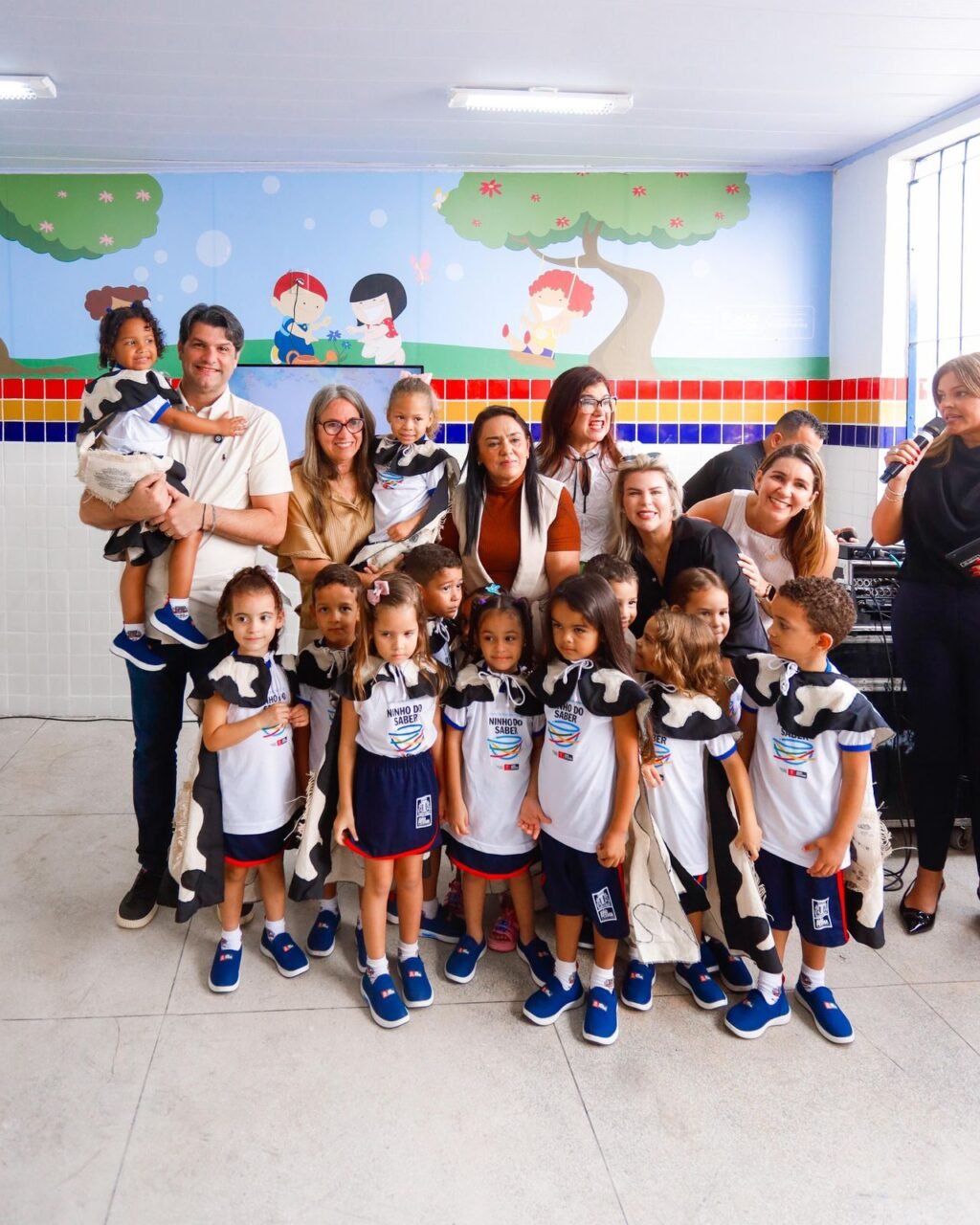 Leo Bezerra entrega obras de modernização e ampliação do ‘Ninho do Saber’ Nossa Senhora de Fátima