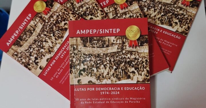 Sintep-PB lança livro que celebra 50 anos de história e lutas na Educação Sintep-PB lança livro que celebra 50 anos de história e lutas na Educação
