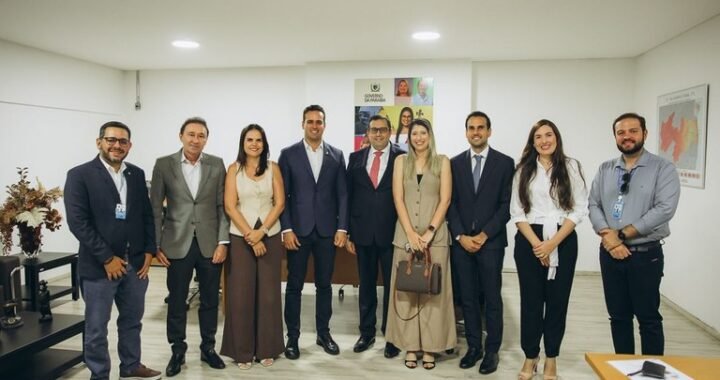 Lucas Ribeiro recebe missão do Banco dos Brics e trata de investimentos em obras de segurança hídrica na Paraíba