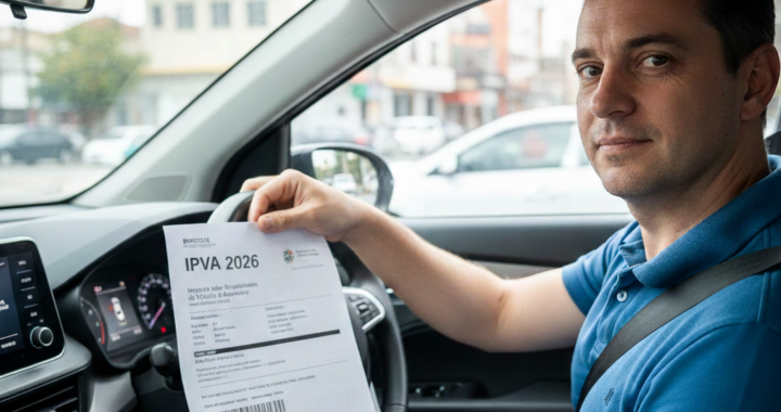 Sefaz-PB libera emissão do boleto de IPVA 2026 da placa de veículos com final 1