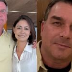 Michelle deixa casa diante de visita de Flávio a Jair Bolsonaro em Brasília