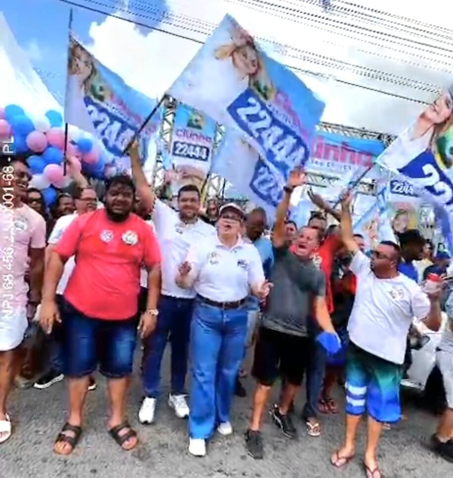 Cilinha Dias inicia campanha em João Pessoa com adesivaço e demonstra força política no Valentina