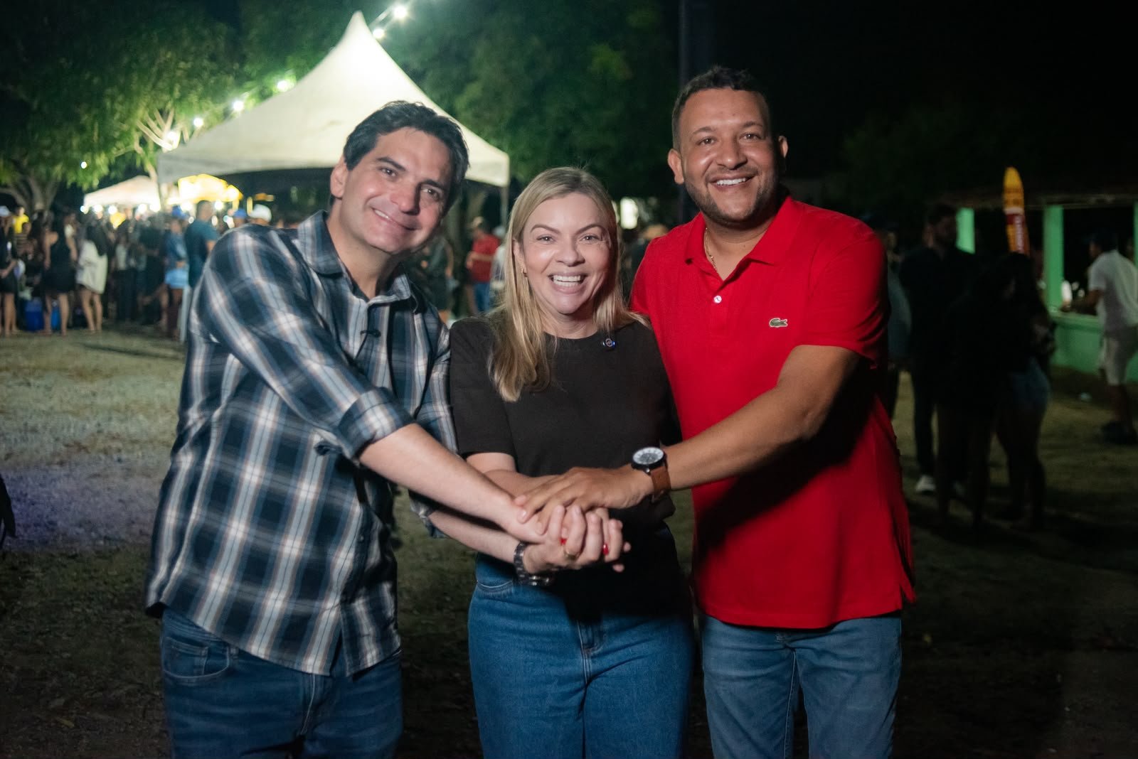 Murilo Galdino participa da Festa de Santana e fortalece parcerias com lideranças em Cruz do Espírito Santo