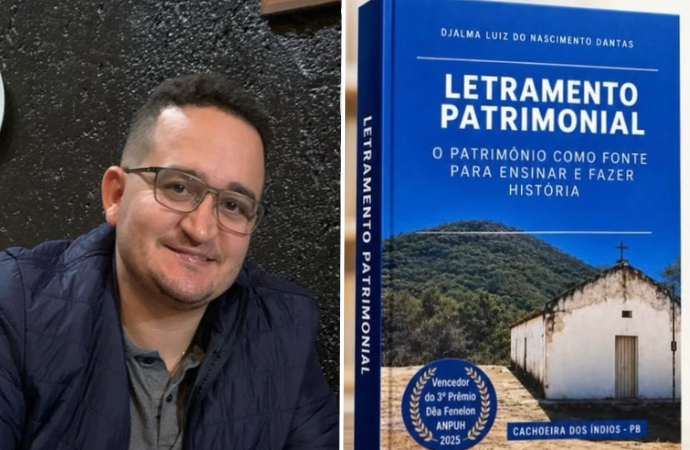 Professor da educação básica lança livro sobre letramento patrimonial