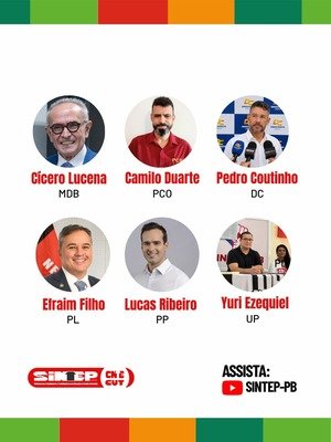 SINTEP-PB promove debate com os candidatos a governador do Estado durante congresso estadual
